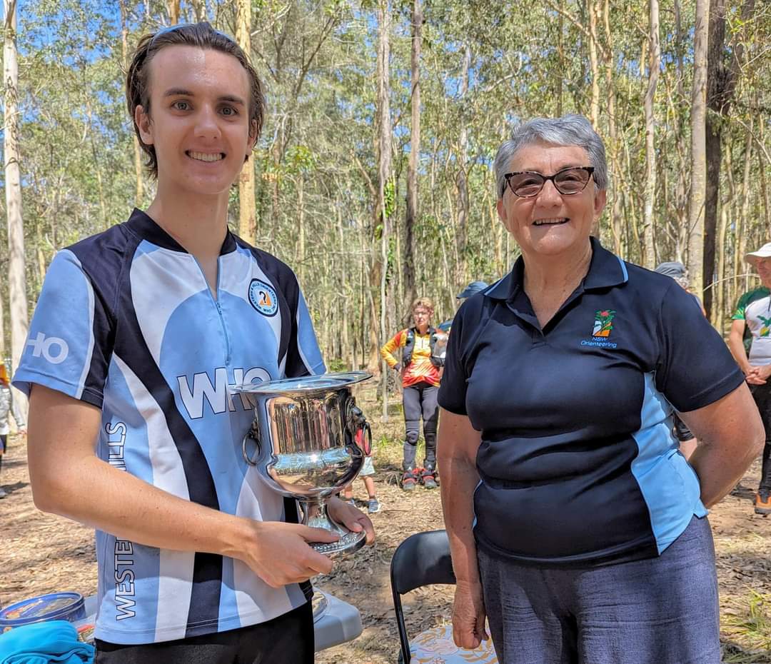 Selwyn Sweeney receives encouragement award